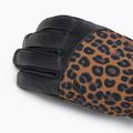 Guanto da sci da donna Reusch Beatrix R-Tex XT nero/marrone leopardato 4