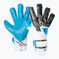 Guanti da portiere Reusch Attrakt Aqua Evolution bianco/nero/blu acqua