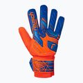 Guanti da portiere Reusch Attrakt Starter Solid arancio/blu shocking 2
