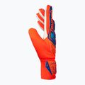 Guanti da portiere Reusch Attrakt Starter Solid arancio/blu shocking 4