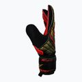 Guanti da portiere Reusch Attrakt Solid nero/oro/rosso fuoco 4