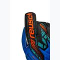 Guanti da portiere Reusch Attrakt Solid blu elettrico/arancio shocking 5
