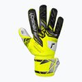 Guanti da portiere di sicurezza Reusch Attrakt Grip giallo/argento 2