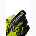 Guanti da portiere di sicurezza Reusch Attrakt Grip giallo/argento 5