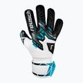 Guanti da portiere per bambini Reusch Attrakt Gold NC Junior bianco/argento/nero 2