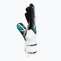 Guanti da portiere per bambini Reusch Attrakt Gold NC Junior bianco/argento/nero 4