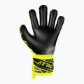 Guanti da portiere per bambini Reusch Attrakt Freegel Silver Junior di sicurezza giallo/argento/nero 3