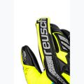 Guanti da portiere per bambini Reusch Attrakt Freegel Silver Junior di sicurezza giallo/argento/nero 5