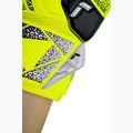 Guanti da portiere per bambini Reusch Attrakt Solid Junior di sicurezza giallo/argento 7