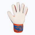 Guanti da portiere per bambini Reusch Attrakt Solid Junior arancione/blu shocking 3
