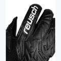 Guanti da portiere per bambini Reusch Attrakt Infinity Junior nero 5
