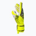 Guanti da portiere per bambini Reusch Attrakt Grip Junior di sicurezza giallo/argento 4