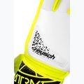 Guanti da portiere per bambini Reusch Attrakt Grip Junior di sicurezza giallo/argento 7