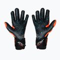 Guanto da portiere Reusch Attrakt Fusion Carbon® 3D nero/arancio shocking/nero 3