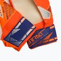 Guanti da portiere per bambini Reusch Attrakt Solid Junior arancio shocking/blu energia 5