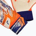 Reusch Attrakt Starter Solid Junior Guanti da portiere per bambini arancione shocking/blu energia 5