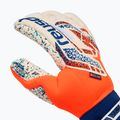Guanti da portiere Reusch Attrakt Fusion arancione shocking/blu energia 4