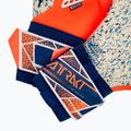 Guanti da portiere Reusch Attrakt Fusion arancione shocking/blu energia 5