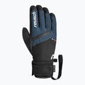 Guanti da sci da uomo Reusch Booster Gore-Tex black/dress blue 3