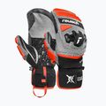 Guanti da sci Reusch Worldcup Warrior GS Mitten black/silver/fluo red
