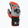 Guanti da sci Reusch Worldcup Warrior GS Mitten black/silver/fluo red 2