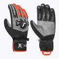 Guanti da sci uomo Reusch Worldcup Warrior R-Tex XT black/silver/fluorescent red