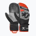 Guanti da sci Reusch Worldcup Warrior R-Tex XT Mitten black/silver/fluo red