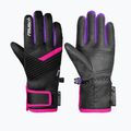 Guanti da sci per bambini Reusch Dan R-Tex XT Junior black/pink glo