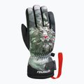 Guanti da sci per bambini Reusch Carter R-Tex XT blck/silver/fluo red 2