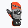 Guanti da sci per bambini Reusch Worldcup Warrior GS Mitten black/silver/fluo red 2