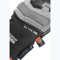 Guanti da sci per bambini Reusch Worldcup Warrior GS Mitten black/silver/fluo red 6