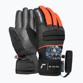Guanti da sci per bambini Reusch Warrior R-Tex XT Junior black/silver/fluorescent red 2