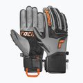 Guanti da sci uomo Reusch Ultra steel grey / black / shoc 2