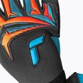 Guanti da portiere Reusch Attrakt Aqua Evolution black/shocking orange/aqua blue 5