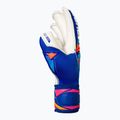 Guanti da portiere Reusch Attrakt Gold X Roll Finger sharp blue/white/shocking orange 4