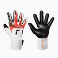 Guanti da portiere Reusch Attrakt Freegel Gold X white/shocking orange/black