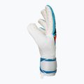 Guanti da portiere Reusch Attrakt SpeedBump white/light blue 4