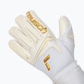Guanti da portiere Reusch Attrakt AB1 Advance white/gold 4
