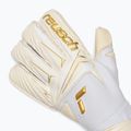 Guanti da portiere Reusch Attrakt AB1 Duo white/gold 4