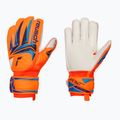 Guanti da portiere per bambini Reusch Attrakt Advance Junior shocking orange/blue