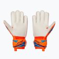 Guanti da portiere per bambini Reusch Attrakt Advance Junior shocking orange/blue 3