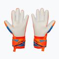 Guanti da portiere per bambini Reusch Attrakt Freegel Advance Junior shocking orange/blue 3