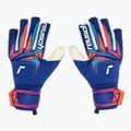 Guanti da portiere per bambini Reusch Attrakt Gold X NC Junior sharp blue/white/shocking orange 2