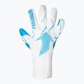 Guanti da portiere Reusch Fastgrip Aqua white/aqua blue