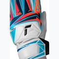 Guanti da portiere per bambini Reusch Attrakt Starter Solid Junior white/light blue 6