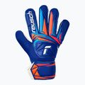 Guanti da portiere per bambini Reusch Attrakt Starter Solid Junior sharp blue/white/shocking orange 2