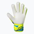 Guanti da portiere per bambini Reusch Attrakt Solid Junior safety yellow/blue 3
