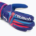 Guanti da portiere per bambini Reusch Attrakt Solid Junior sharp blue/white/shocking orange 4