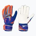 Guanti da portiere per bambini Reusch Attrakt Solid Junior sharp blue/shocking orange