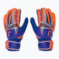 Guanti da portiere per bambini Reusch Attrakt Solid Junior sharp blue/shocking orange 2
